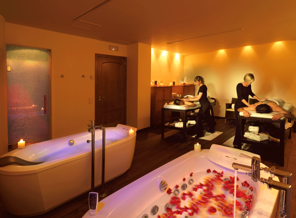 Imagen de masaje en pareja